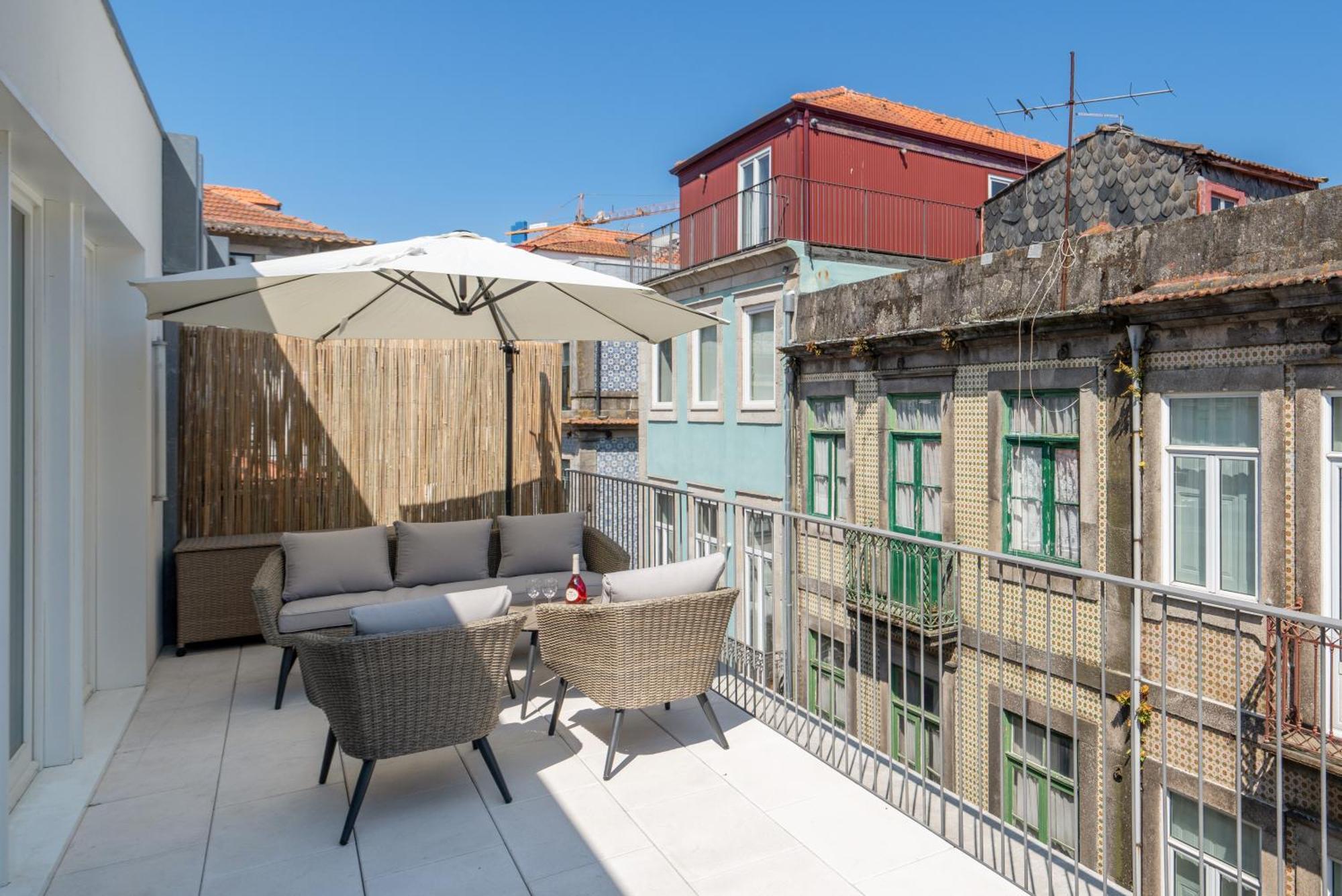 Host Wise - Luxurious Private Flats - Balcony Leilighet Porto Rom bilde