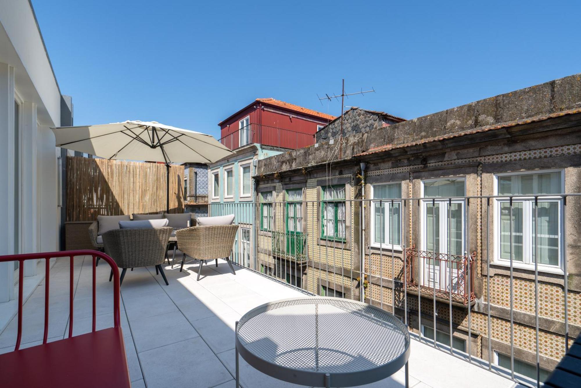 Host Wise - Luxurious Private Flats - Balcony Leilighet Porto Rom bilde
